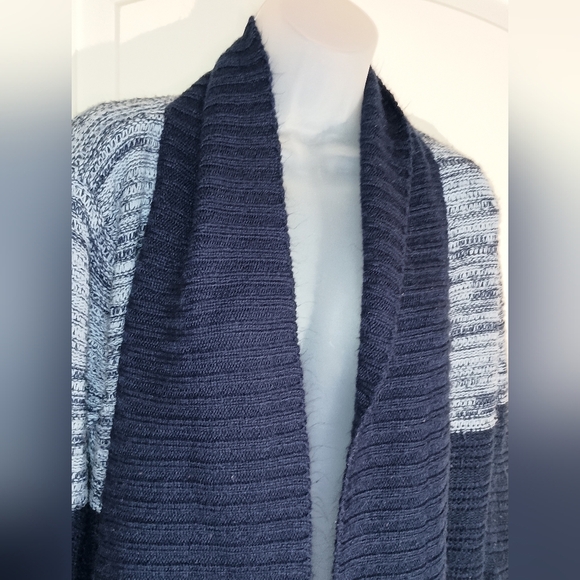 Cute casual cozy multi color JASON MAXWELL cardigan(#4) - Picture 6 of 7